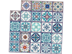 15x15 Adhesivos Azulejos Cuadrados Cm Vinilo Plástico
