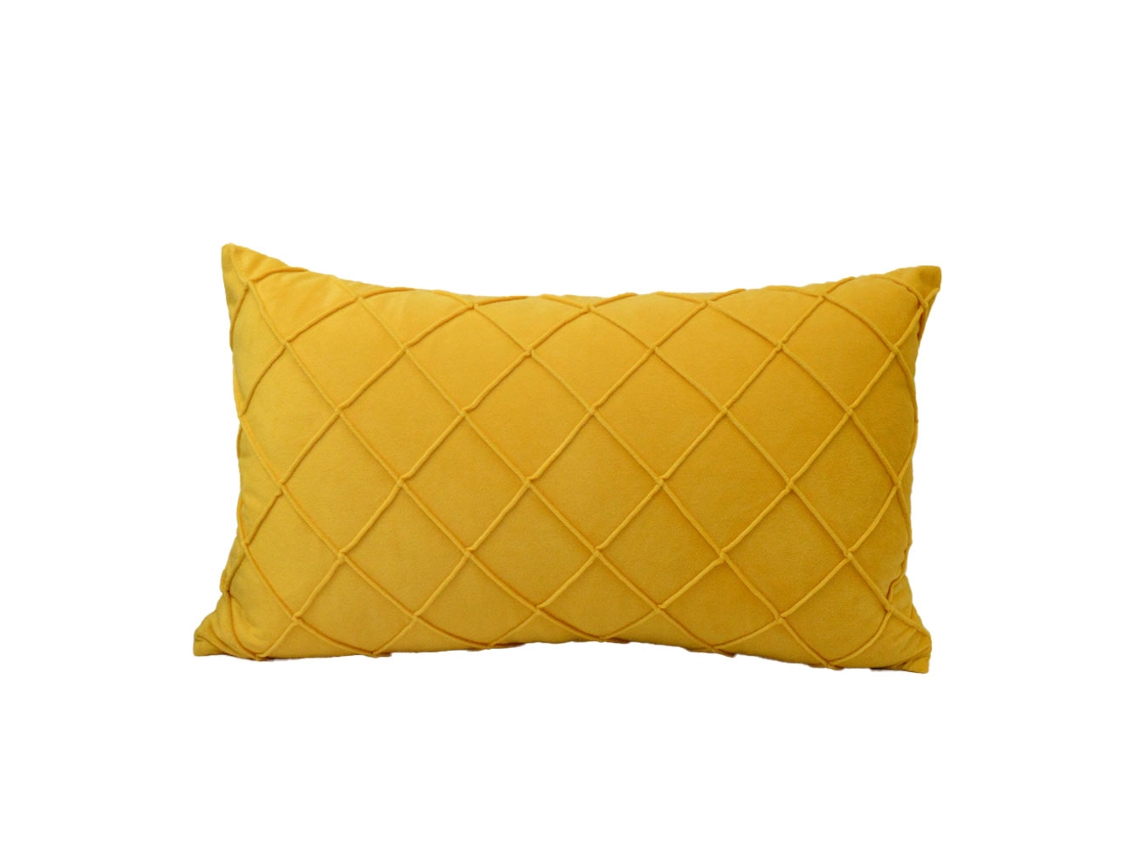 Funda De Almohada Rectangular Con Estampado De Rayas De Colores Lisos Y Sencillos
