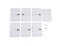 Organizador de zapatos transparente y apilable para almacenamiento