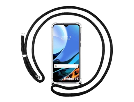 Carcasa Xiaomi Redmi 9T TUMUNDOSMARTPHONE Colgante Negro