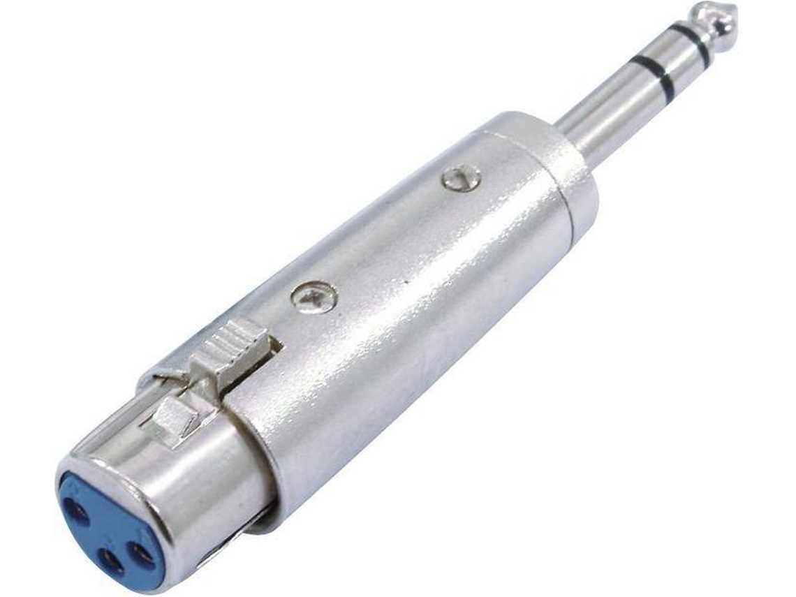 Adaptador OMNITRONIC xLR(F)/Jack(M) stereo