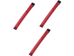 Tapa De Lápiz Táctil Capacitiva De 3 Piezas, Estuche Rojo Para Lápices, Accesorio Práctico Para Usar