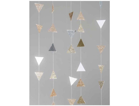 Pack 10 Hojas de Papel RICO DESIGN Purpurina A4 Oro y Plata