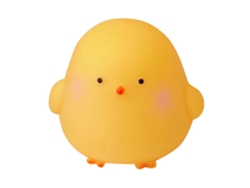 Bonita lámpara de noche infantil con forma de pollito amarillo CHABERLU