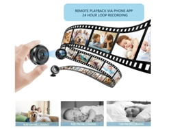 Mini cámara espía oculta para bebés, monitor portátil WiFi, seguridad para el hogar, HD 1080P, detección de movimiento, visión nocturna, Bestvite