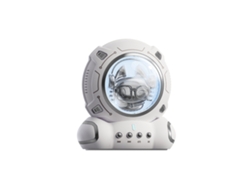 Altavoz Bluetooth Portátil Pequeño Con Diseño De Dibujos Animados, Sonido Hd, Compatible Con Teléfonos Móviles, Tabletas Y Portátiles - Plateado