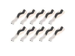 Fita Franja Plissada 10 Jardas 30mm para Costura Diy Adornos de Vestuário
