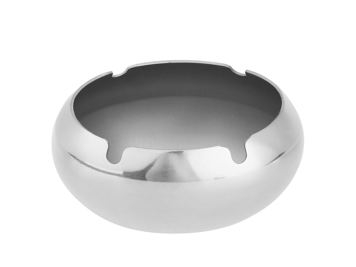 Cinturón Pequeño Ovalado De Acero Inoxidable Para Fresnos, Color Plata, Protector De Mesa Para El Hogar, La Oficina O El Bar.