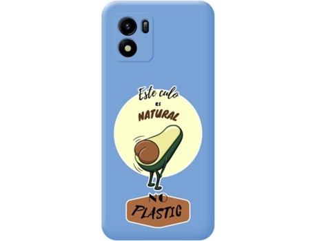 Carcasa para Vivo Y01 TUMUNDOSMARTPHONE Silicona Líquida Dibujos Azul