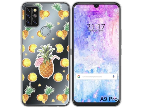Carcasa Umidigi A9 Pro TUMUNDOSMARTPHONE Dibujos Transparente Multicolor