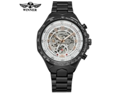 (estilo 6) Reloj Mecánico Esqueleto De Moda Para Hombre, Reloj Automático De Negocios Para Hombre Con Tapa Trasera Transparente