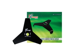 Kawapower Disco De Desbrozadora De 3 Dientes Con Puntas Curvas