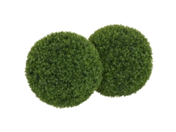Planta Artificial (bola De Buchsbaum Uv, 2 Unidades)