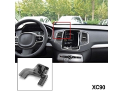 Soporte Para Teléfono Móvil Específico Para Volvo Xc40 Xc60 S90 V90 S60 V60 2018 2019 2020. Material Plástico, Color Negro.