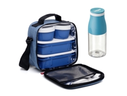 Tatay Kit Bolsa Térmica Porta Alimentos Urban Food Y Botella Urban Drink. Denim Blue