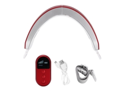 Máquina De Lifting Facial V Electric Ems Vibración Luz Foton Terapia Reafirmante Rojo