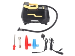 2026velora-bomba De Aire Portátil 12v Para Neumáticos Con Compresor De Doble Cilindro Y Luz Led 110‑240v Plug Uk