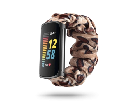 Correa Fitbit Charge 5 Pulsera Scrunchie Jaguar