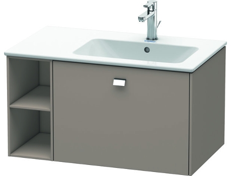 Neceser de pared DURAVIT Brioso 82,0 x 47,9 cm 1 extraíble estantería lateral lavabo a la derecha para lavabo ME by Starck 234683