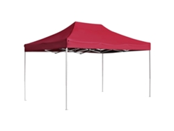 Carpa Jardín VIDAXL Rojo Tela (4,5x3m)