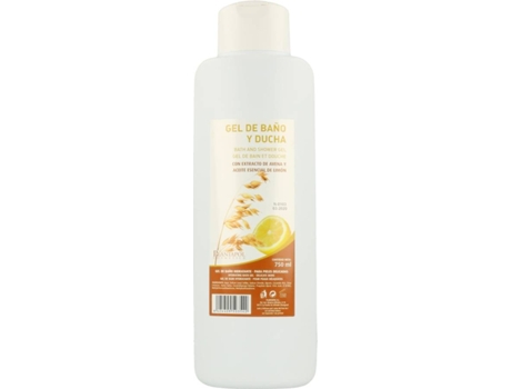 Gel de Baño PLANTAPOL Avena y Limón (750 ml)