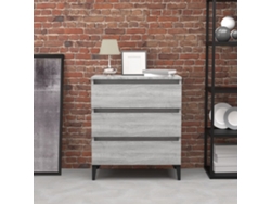 Lovely Home Aparador 60X35X69 Cm Derivados de Madera Sonoma Gris