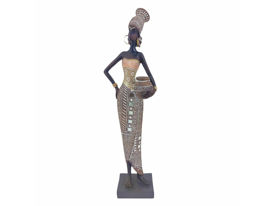 Figura Decorativa SIGNES GRIMALT Africana 5x33x9,5 cm