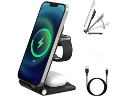 3 In 1 Wireless Fast Charger For Mobile Phone Earphone Smart Watch Charging Stand