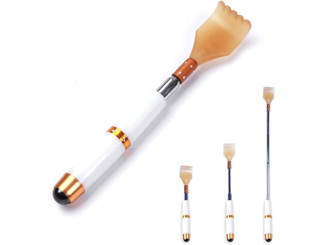 Raspador De Espalda Manual, Masajeador De Relajación Corporal, Extensible Para Aliviar La Picazón Y Masajear Puntos De Acupuntura.