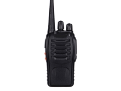 Radio Bidireccional Uhf 400-470mhz, Transceptor Fm De 16 Canales, Portátil Con Auriculares, Linterna Recargable Con Batería Y Base De Carga.