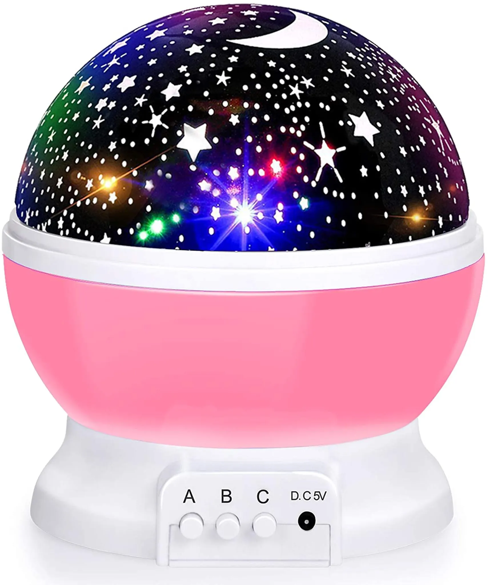 Proyector de Luz Infantil Estrellado Giratório 360°
