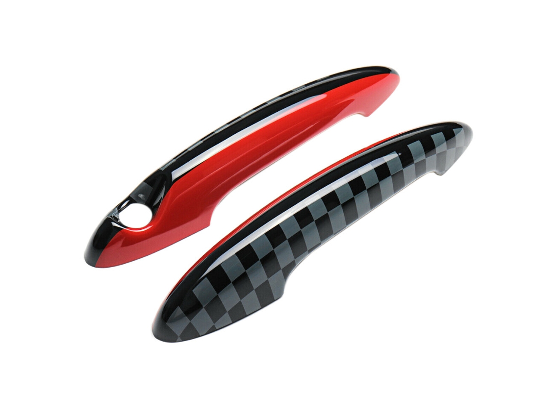 2 Tapas Protectoras De Manija De Puerta De Abs Para Cooper Jcw One S R55 R56 R57 R58 R59 R61
