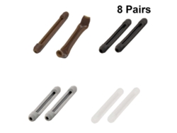 pares de ganchos de silicona para orejas, soportes de silicona para gafas, accesorios para gafas, gafas GOKOCO