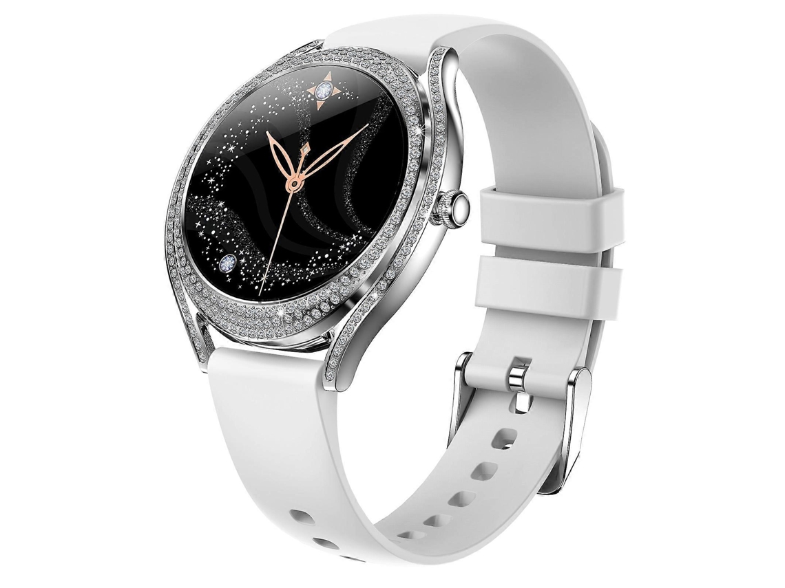 Reloj inteligente V66 de 1,28 pulgadas con Bluetooth 5.0 y correa de silicona Ly Ebike