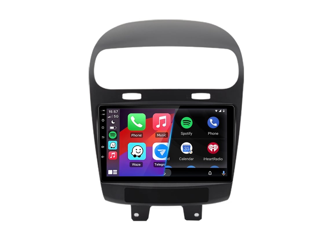 Autoradio Junsun Para Fiat Freemont 2012-2020 | Android 15 | 4gb+64gb | Plug And Play | Carplay/auto Wireless | Swc