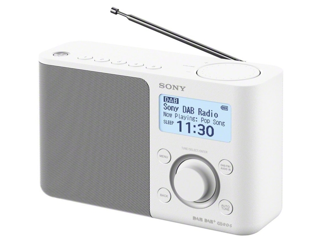 Radio Portátil SONY XDRS61DW.EU8 DAB/DAB+ Blanco