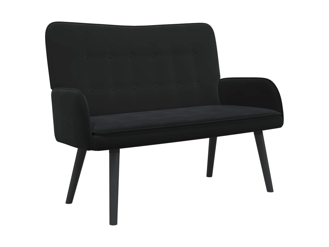 Maison Exclusive - Sofá De 2 Plazas Negro 115 X 61 X 87 Cm Pwned_by_lord666_ywh