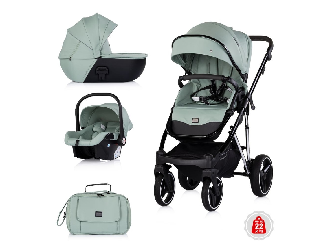 Carrito De Bebé 3 En 1 Imperium Hasta 22 Kg - Chipolino - Matcha