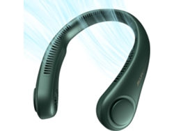 Ventilador de cuello sin aspas de 4000 mAh – 5 velocidades, manos libres