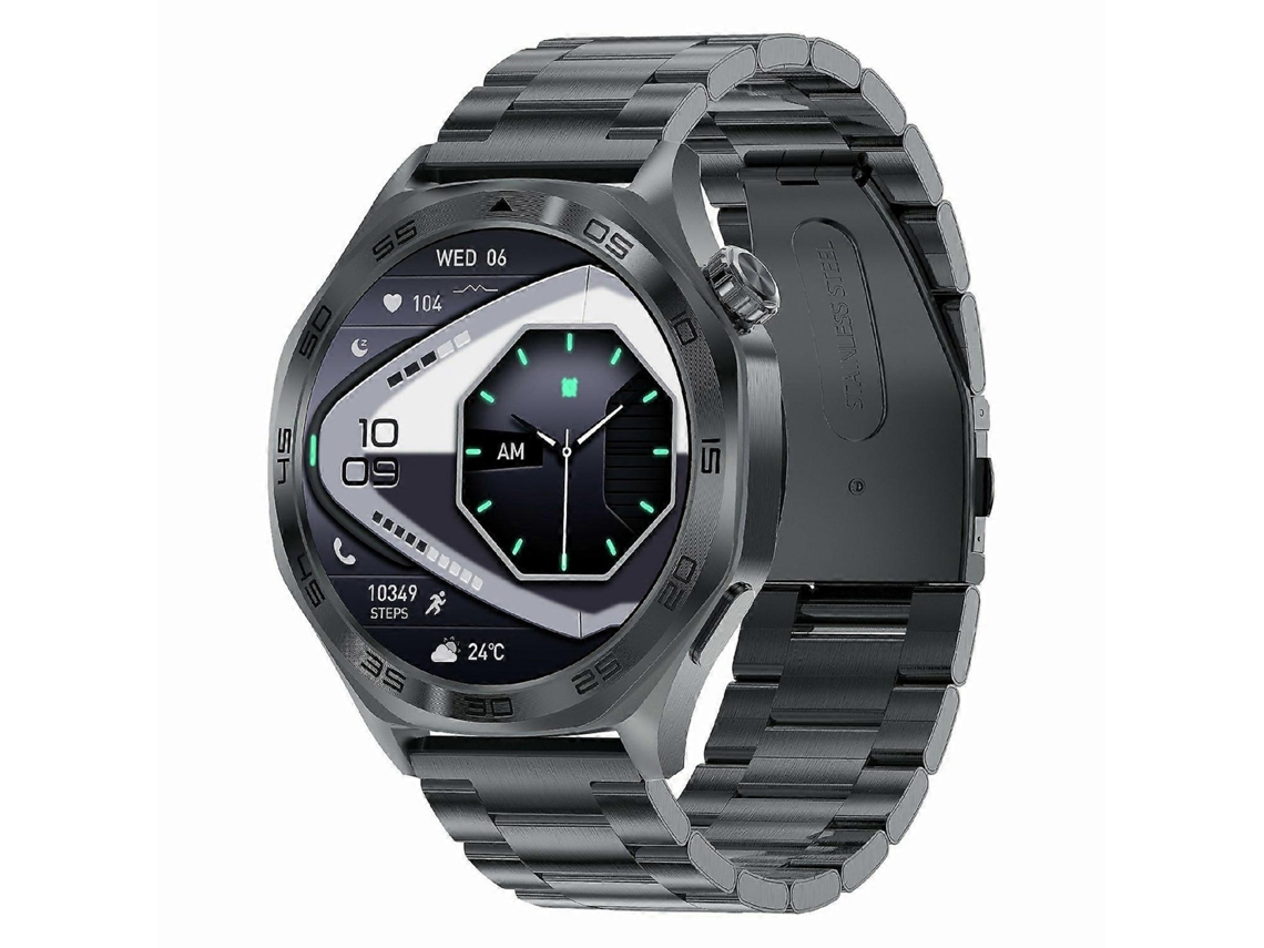 Reloj deportivo multifuncional Ak83 con Bluetooth, monitor de salud y llamadas, reloj inteligente Ly Ebike de acero