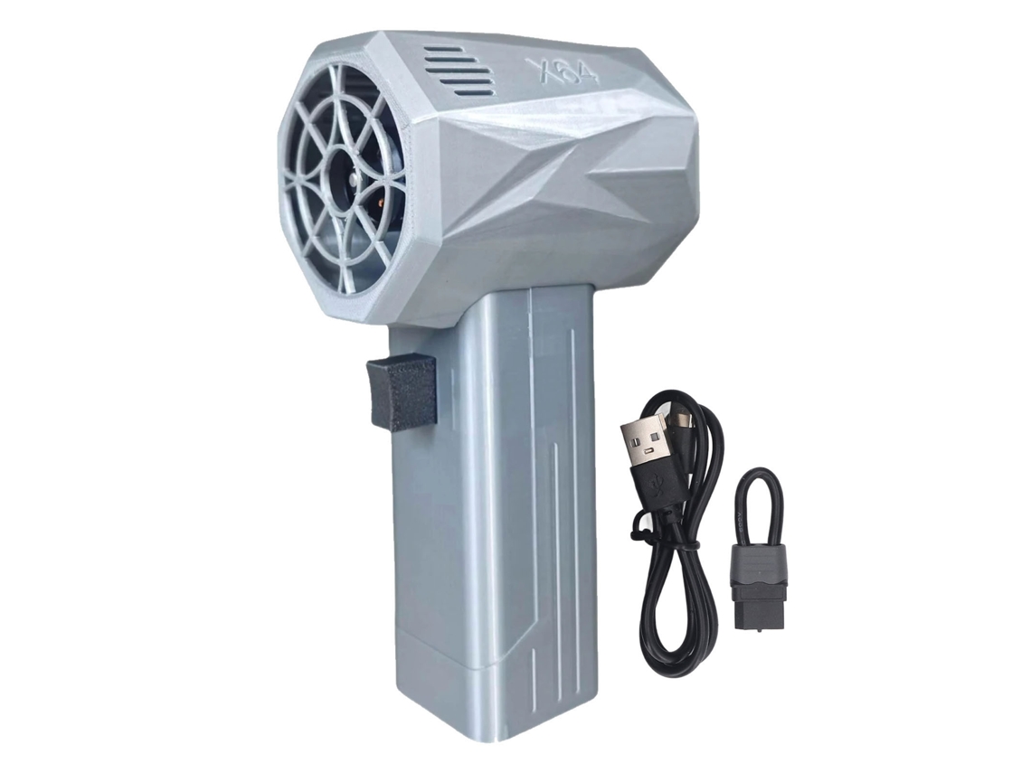Secador de coche Jet Dry Blower X64 Pro de 64 mm, color plata