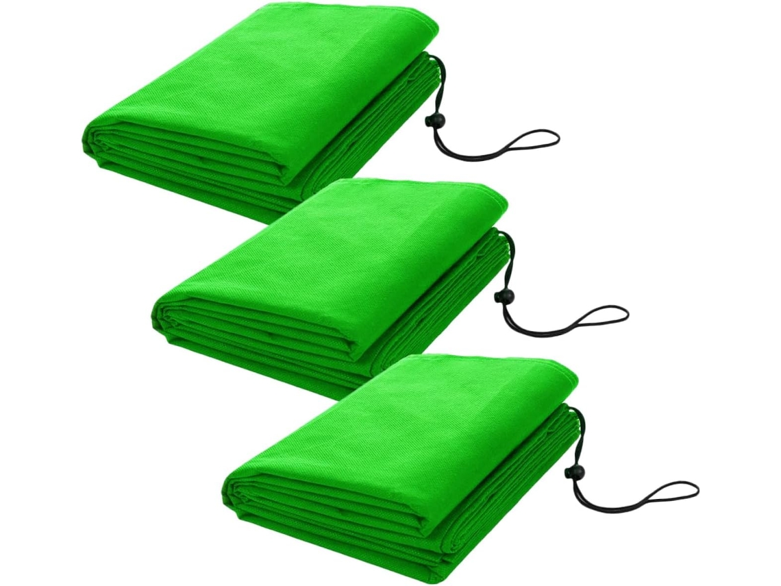 Paquete De 3 Fundas Protectoras Antihielo Inoomp Para Plantas, Fabricadas En Tejido No Tejido Transpirable, De 80 X 60