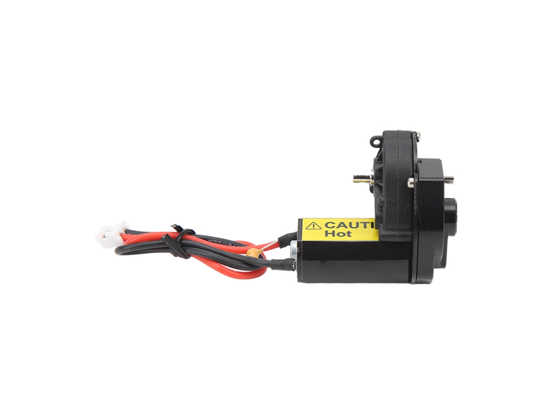 Caja De Engranajes Rc Con Motor Brushless 050 66t 7.4v Bajo Ruido Para Axial Scx24 1/24 Crawler Car Negro