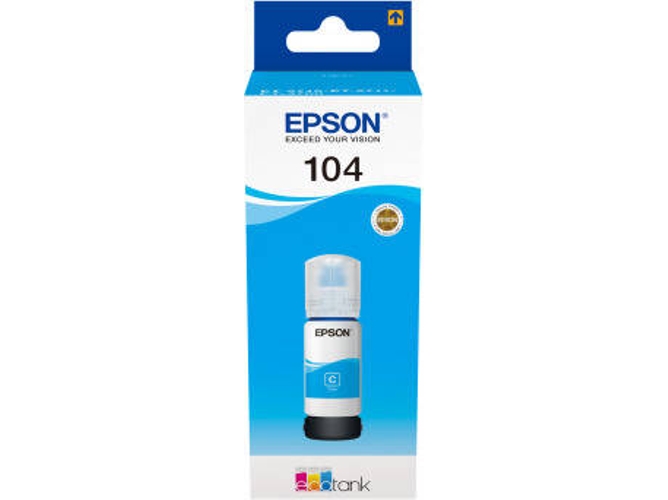 Cartucho EPSON 104 Eco Tank C13T00P240 Azul