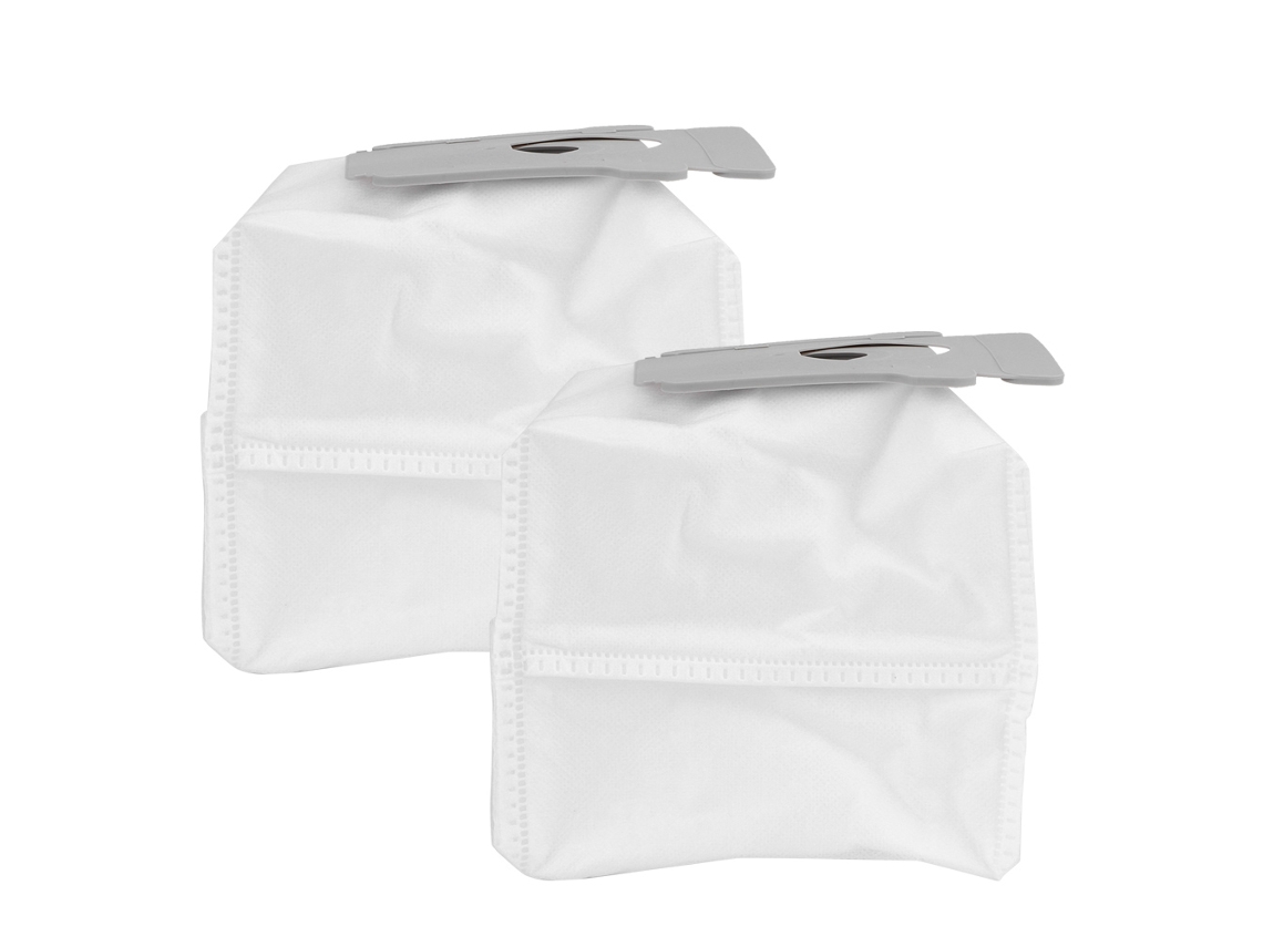 2 Bolsas De Basura Para Aspiradora Robot, Accesorios Para Máquinas De Barrido, Abs Duradero