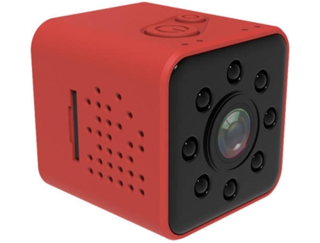 Mini Cámara Wifi 1080P Sq23 Rojo ENKERS (9128607418569)