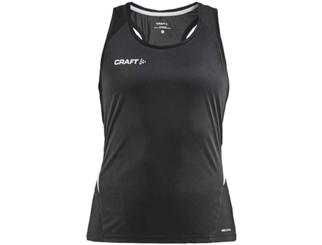 Camiseta de Mujer CRAFT Control Impact Tenis Blanco (2XL)