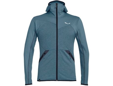 Abrigo Polar para Hombre SALEWA Puez Melange lite Azul para Montaña (XXXL)