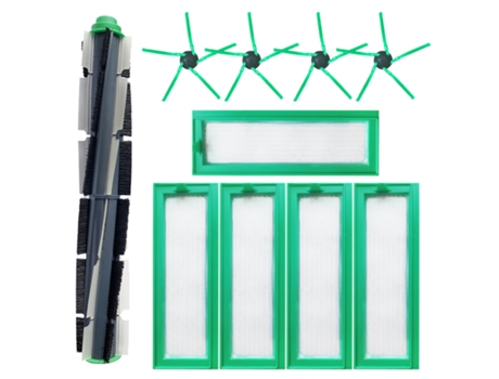 Cepillo de rodillo Cepillo Lateral filtro Hepa para Vorwerk Kobold Rv20/Rv30 accesorios de Robot de barrido piezas de limpiador al vacío
