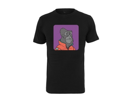 Camiseta MISTER TEE Bored Gorilla Negro (XL)